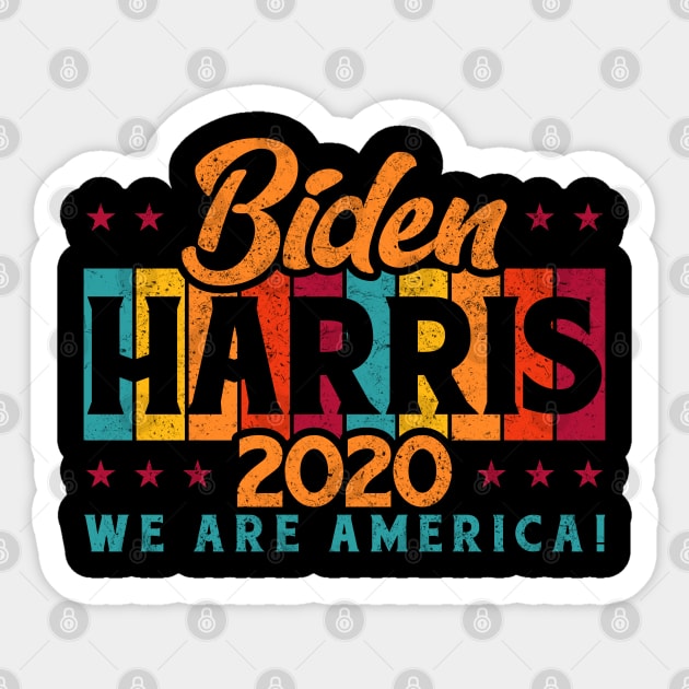 Vintage Biden Harris 2020 Sticker by lateefo